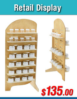 Custom - Portable - Wooden Display Racks & Store Fixtures - EnmCrafts.com