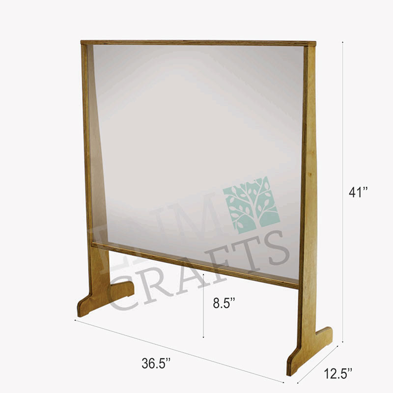 Counter Sneeze Guard 36”W x 41”H