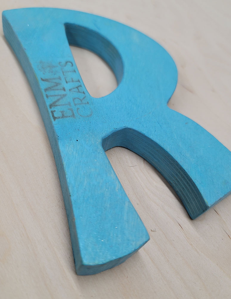 Birch Plywood Wooden Letters 3/4