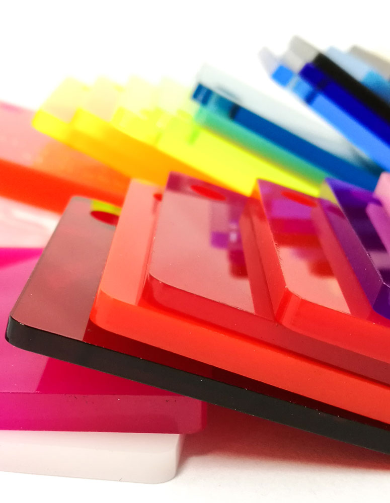 Colored Acrylic Letters