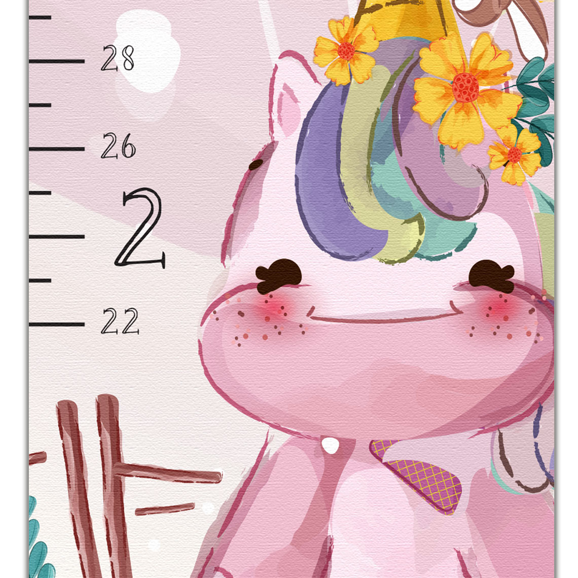 Personalized Balloon Design Growth Chart