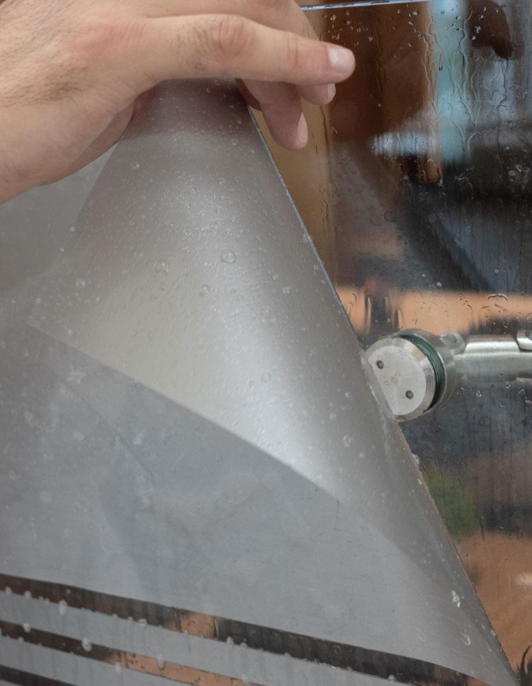 Frosted Window Sandblasted Film