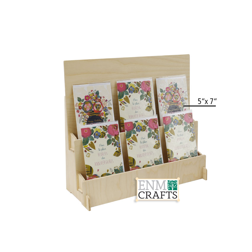 2 Tier Greeting Card Display Stand