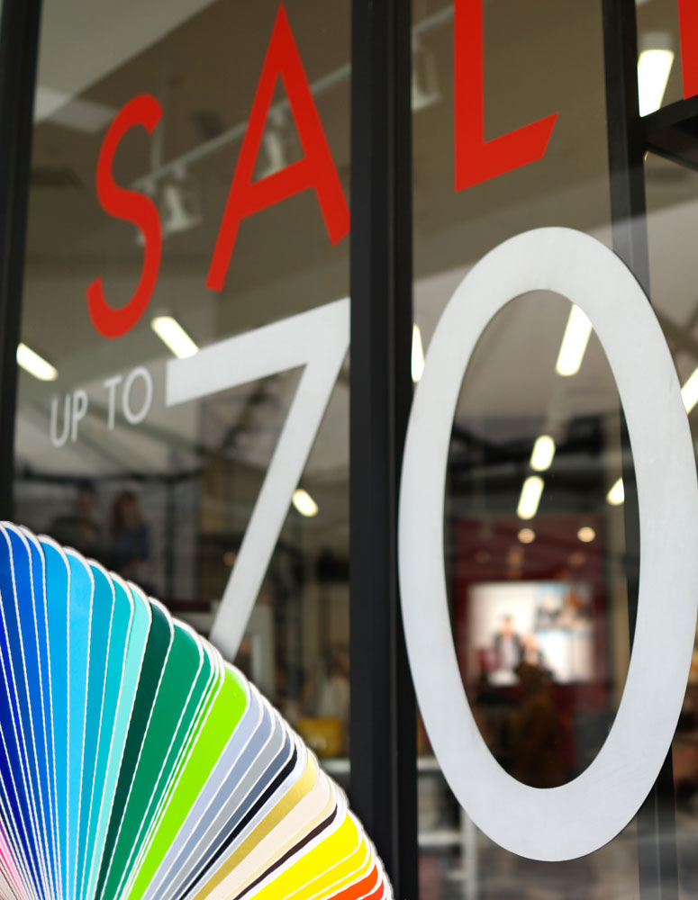 Vinyl Decals Single Color