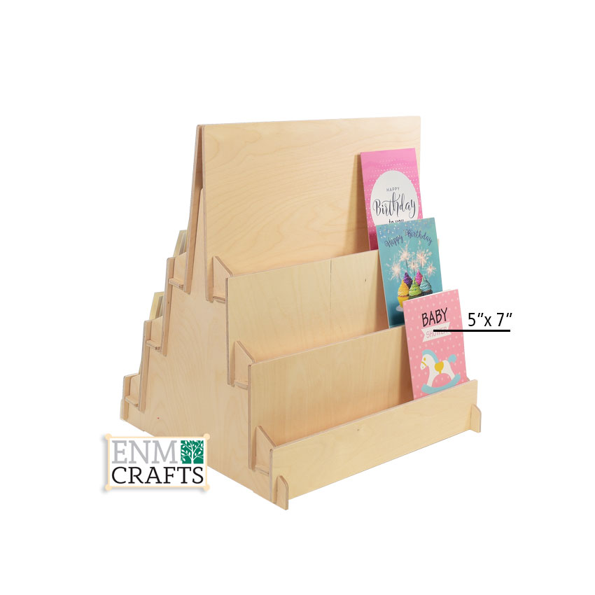 Double Sided 3 Tiered XL Greeting Card Display - SKU: 860