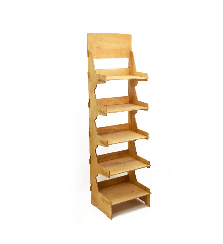  10 items, Retail Display Rack, 5 Tier Floor Display Rack, Collapsible Shelving Unit, Free Shipping
