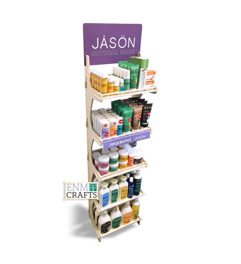 10 items, Retail Display Rack, 5 Tier Floor Display Rack, Collapsible Shelving Unit, Free Shipping