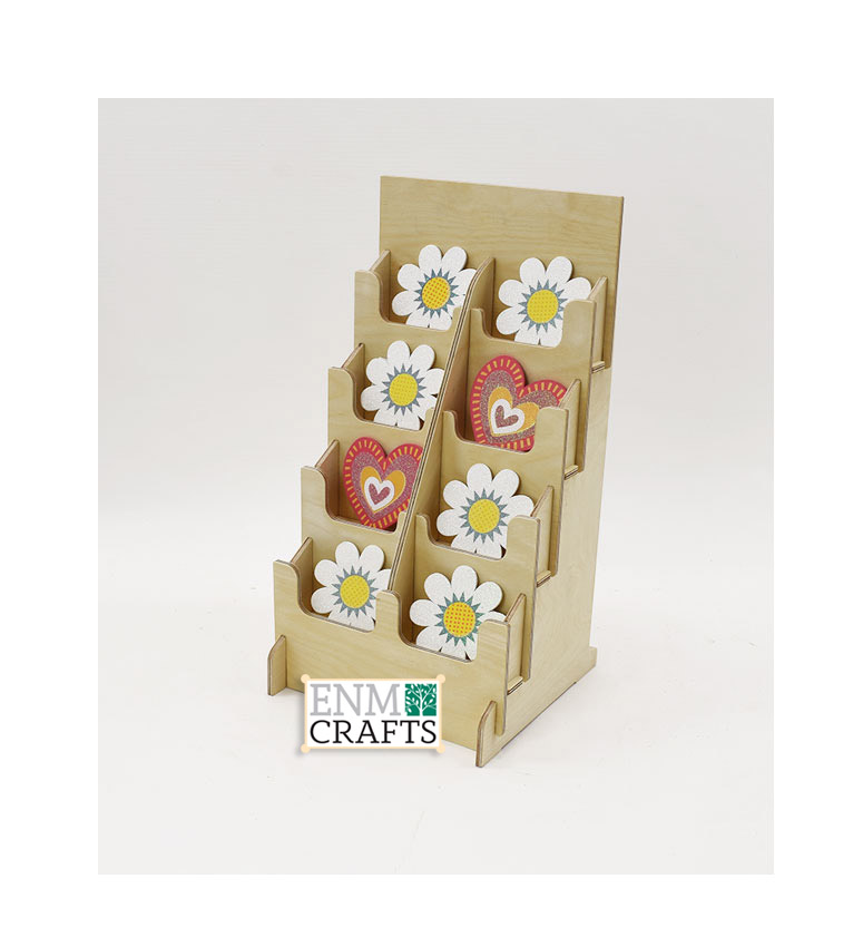 Sticker Display Rack, 8 Pocket 5