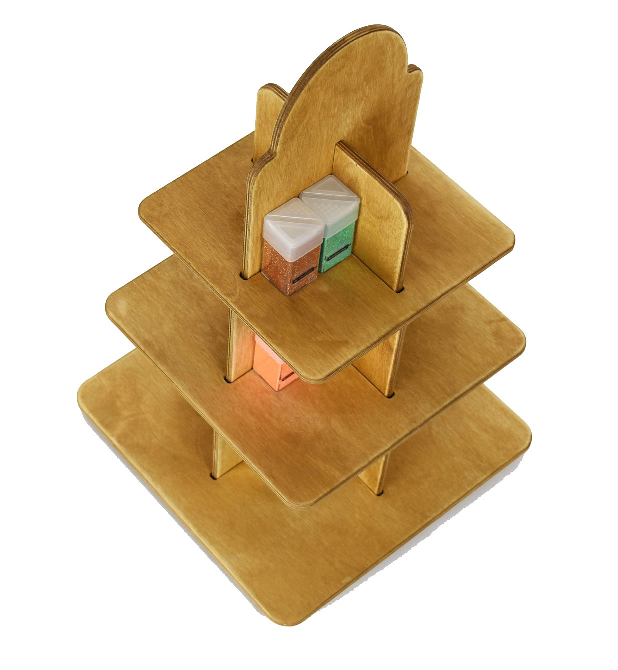 Counter Rack 3 tiers, Perfect for Displaying a Variety of Small Items - SKU: 420