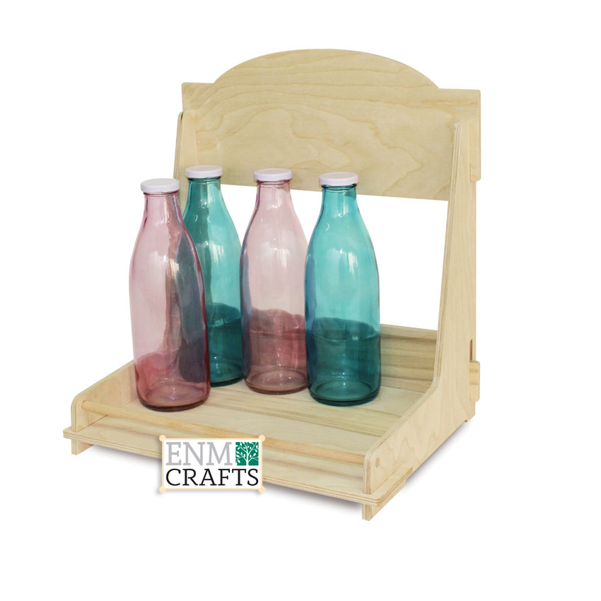 Craft Show Display, Wooden Table top Rack, Product Retail Shelf - SKU: 506