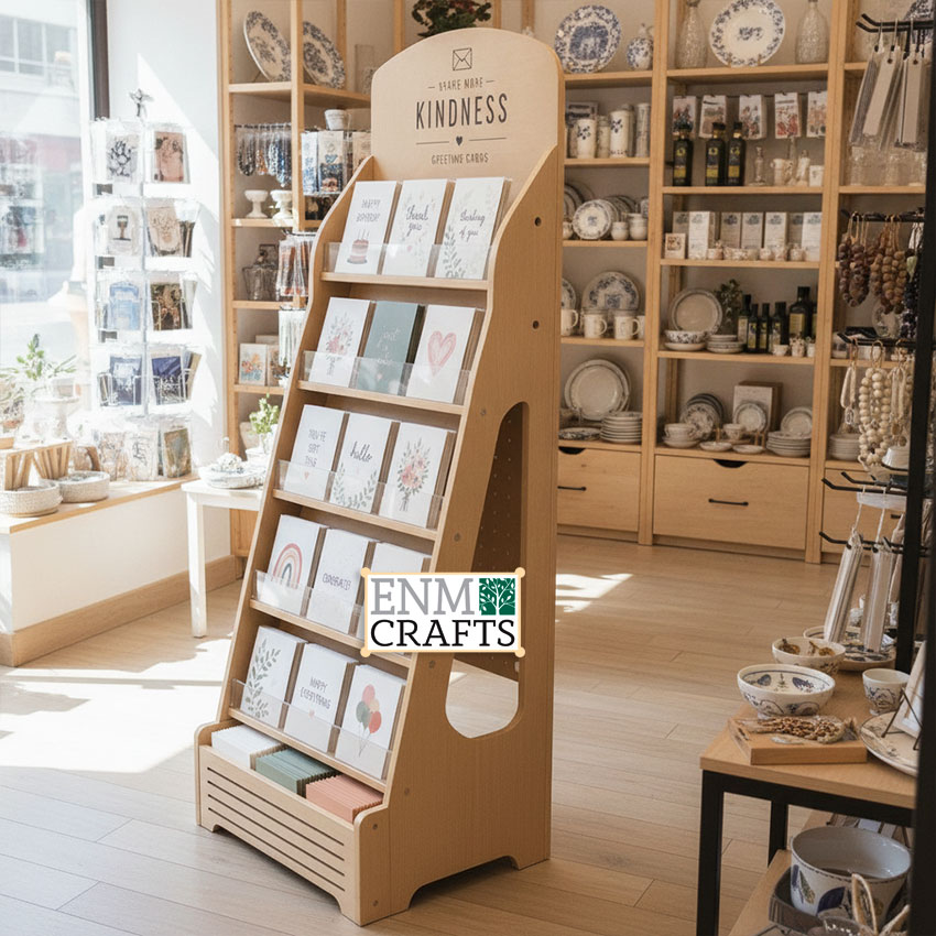 Retail Card Merchandiser with Storage GR104