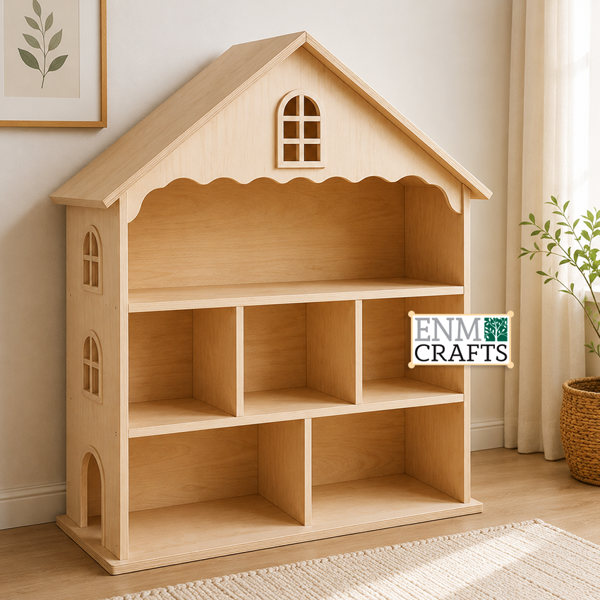 House-Shaped Montessori Storage Bookcase 956