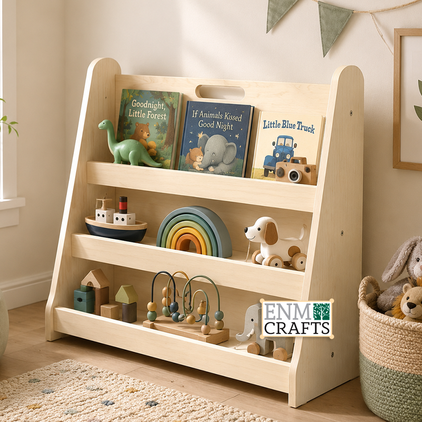 Montessori Front-Facing Book Display Shelf 959