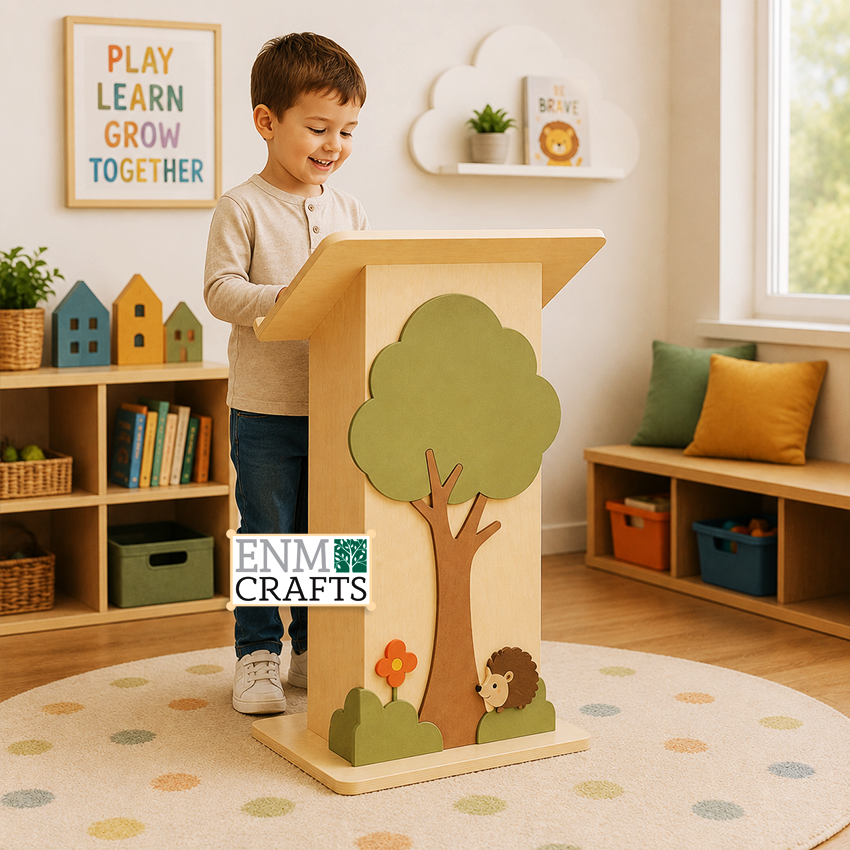 Kids Presentation Lectern – Forest Theme 9192
